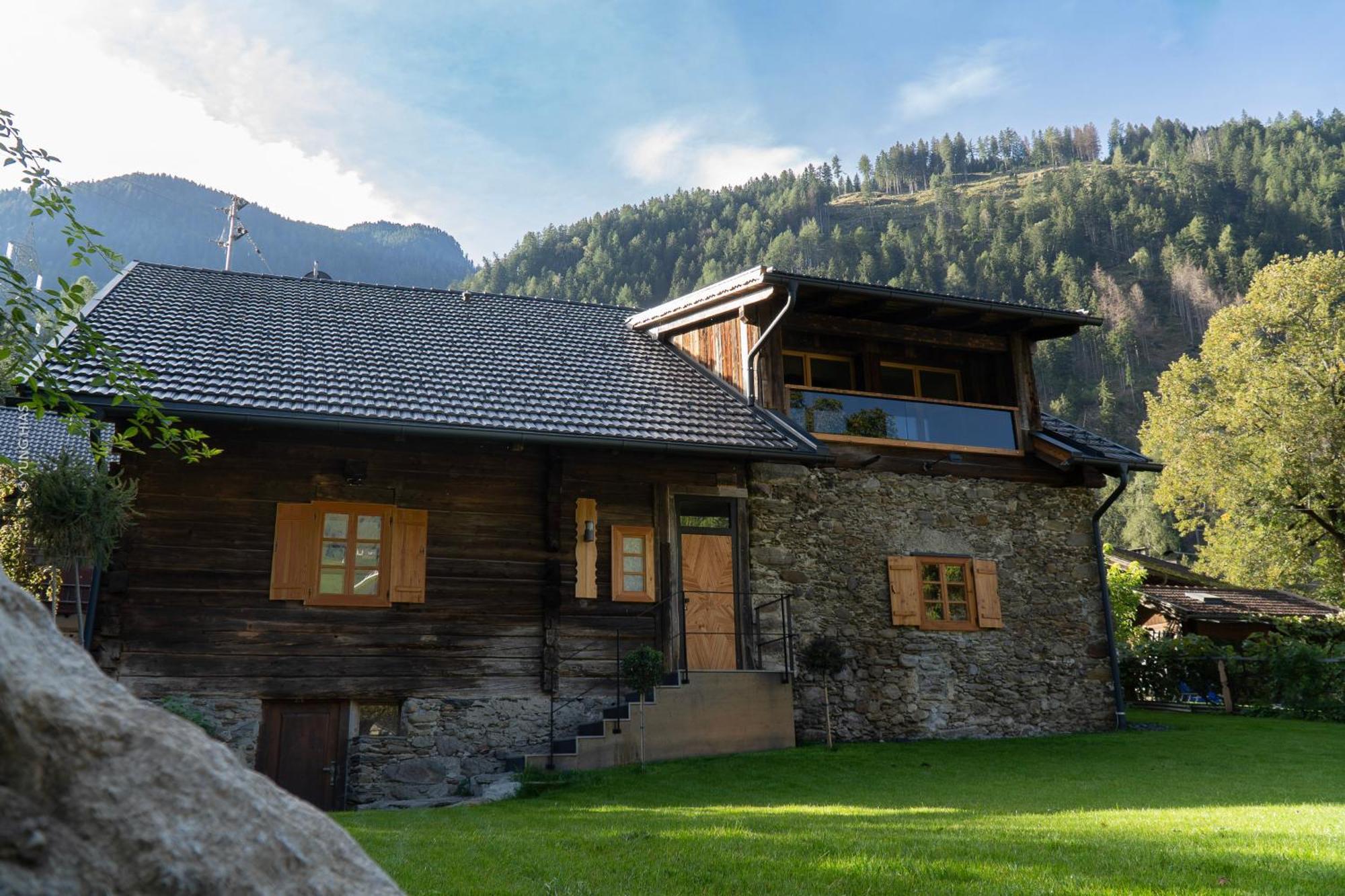 Chalet Schmelz Huette Mit Sauna Und Garten Флатах Екстериор снимка