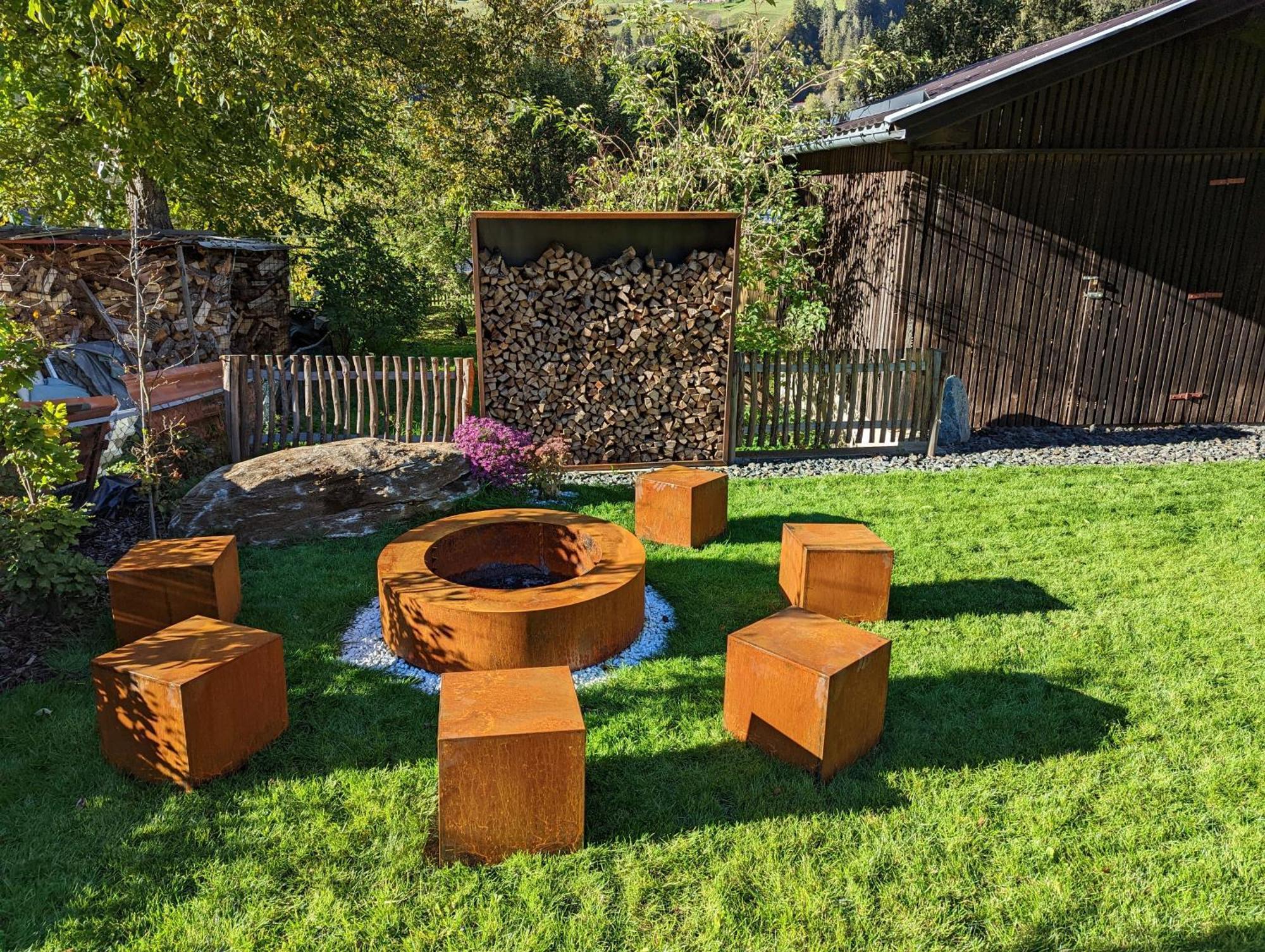 Chalet Schmelz Huette Mit Sauna Und Garten Флатах Екстериор снимка